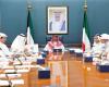 مباشر الكويت | رئيس الوزراء يرفع استقالة الحكومة إلى أمير الكويت