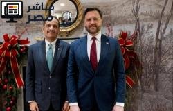 رئيس مجلس الوزراء وزير الخارجية يبحث مع نائب الرئيس الأمريكي تعزيز الشراكة الاستراتيجية