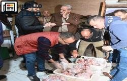 محافظ الغربية يضبط 60 كيلو لحوم فاسدة ومواد غذائية غير صالحة داخل مطاعم المحلة